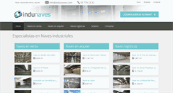 Desktop Screenshot of indunaves.com